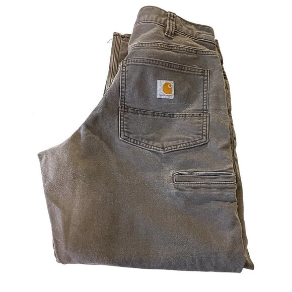 Carhartt Denim - Carhartt Relaxed Fit Cargo Utility Work Pant Capri sz 33x30